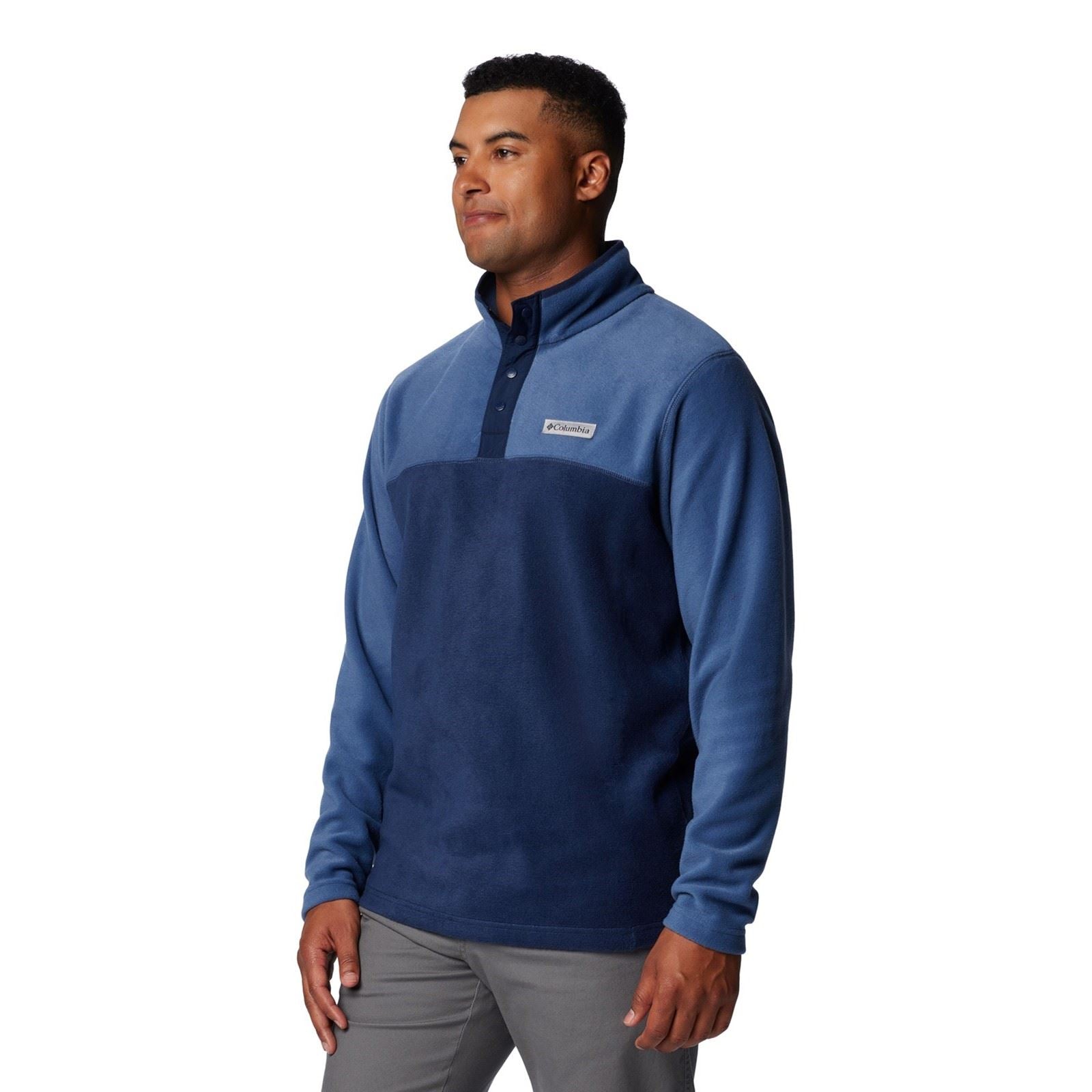 Columbia Steens Mountain Half Snap II Men's Blue Fleece Jacket