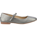 Hush Puppies Pasha Leather Women's Pewter Shoes