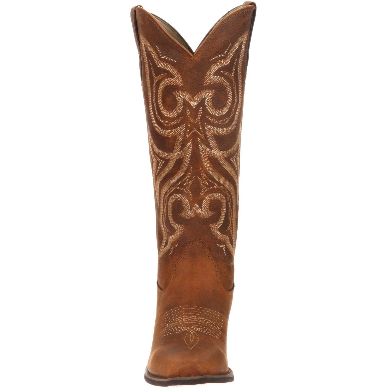 Durango Crush Leather Men's Distressed Cognac Boots