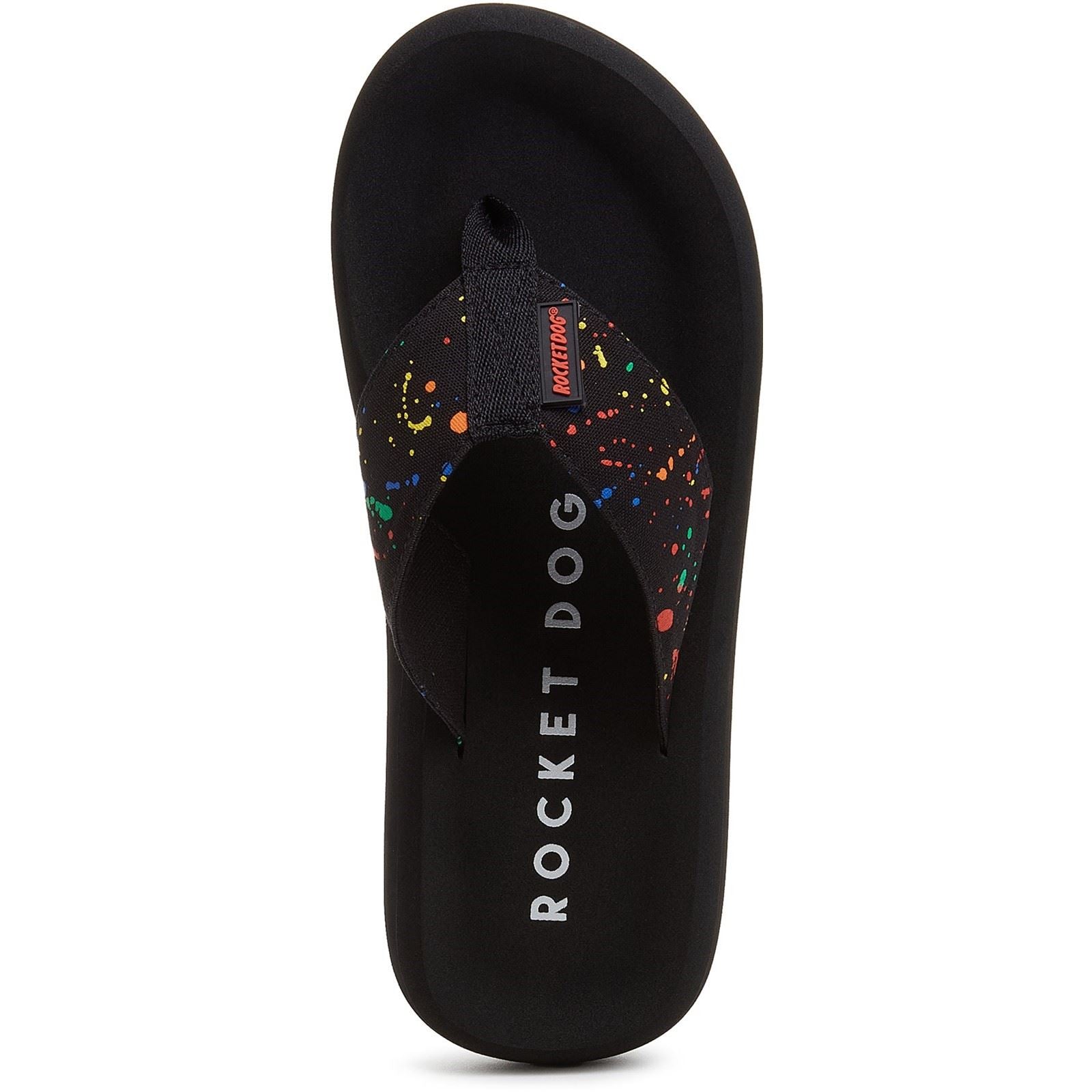 Rocket Dog Spotlight Splash Cotton Women's Black/Multi Sandals