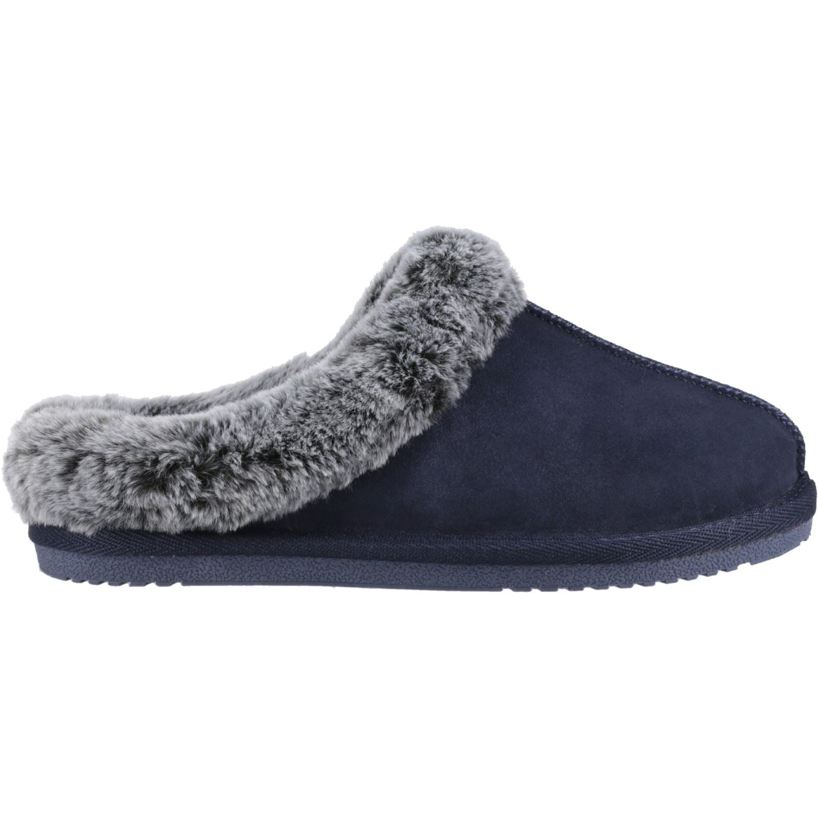 Hush Puppies Amara Suede Women's Dark Navy Slippers