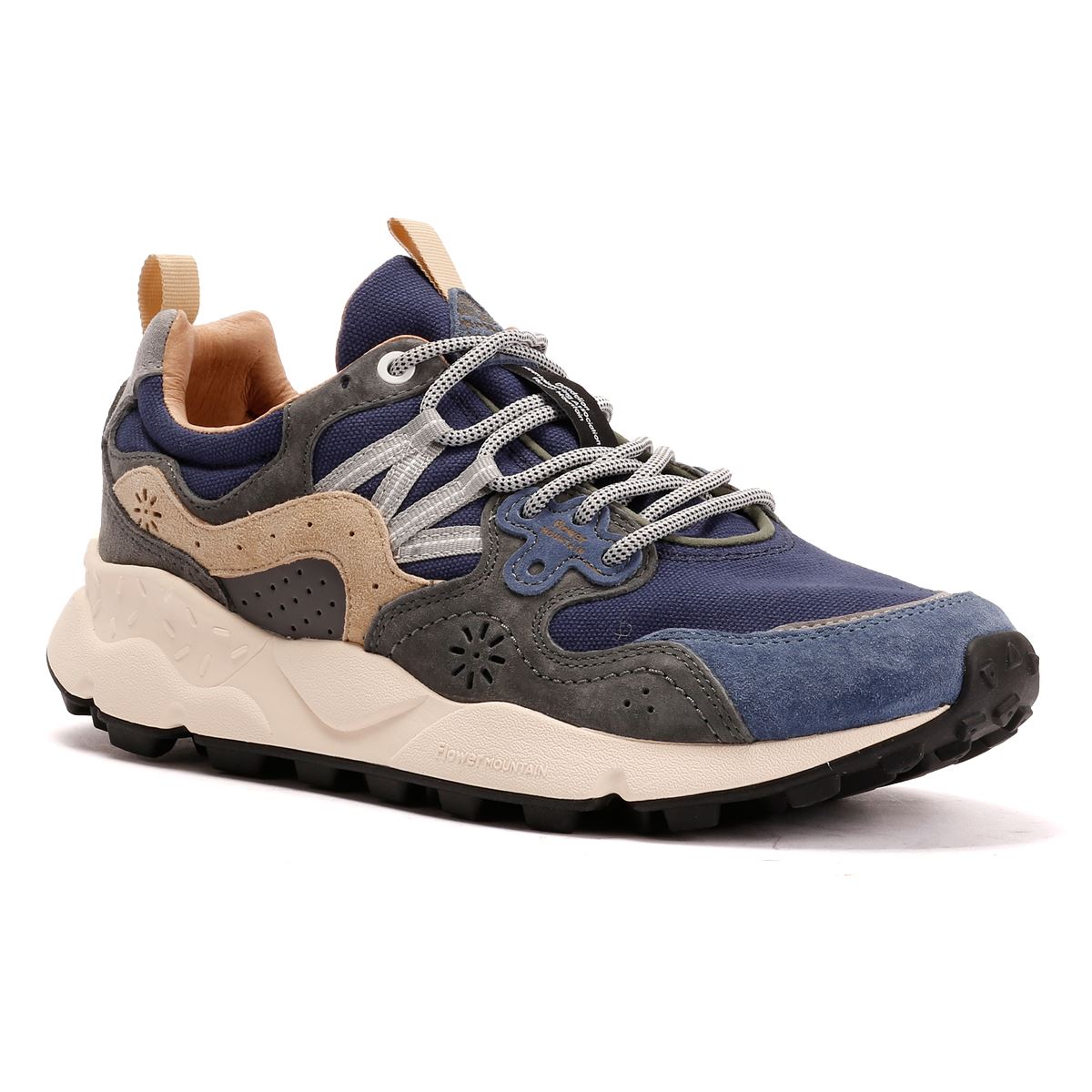 Flower Mountain Yamano 3 Men's Navy/Grey Trainers