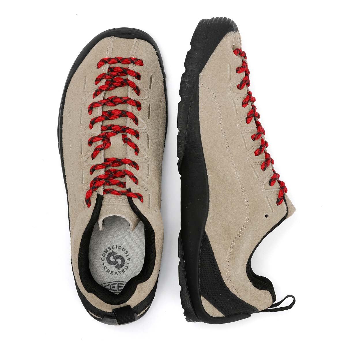 Keen Jasper Suede Men's Silver Mink Trainers