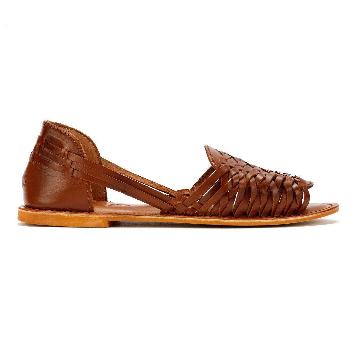 Tower London Hurache Leather Women's Tan Shoes