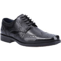 Hush Puppies Brace Brogue Leather Men's Black Brogues Shoes