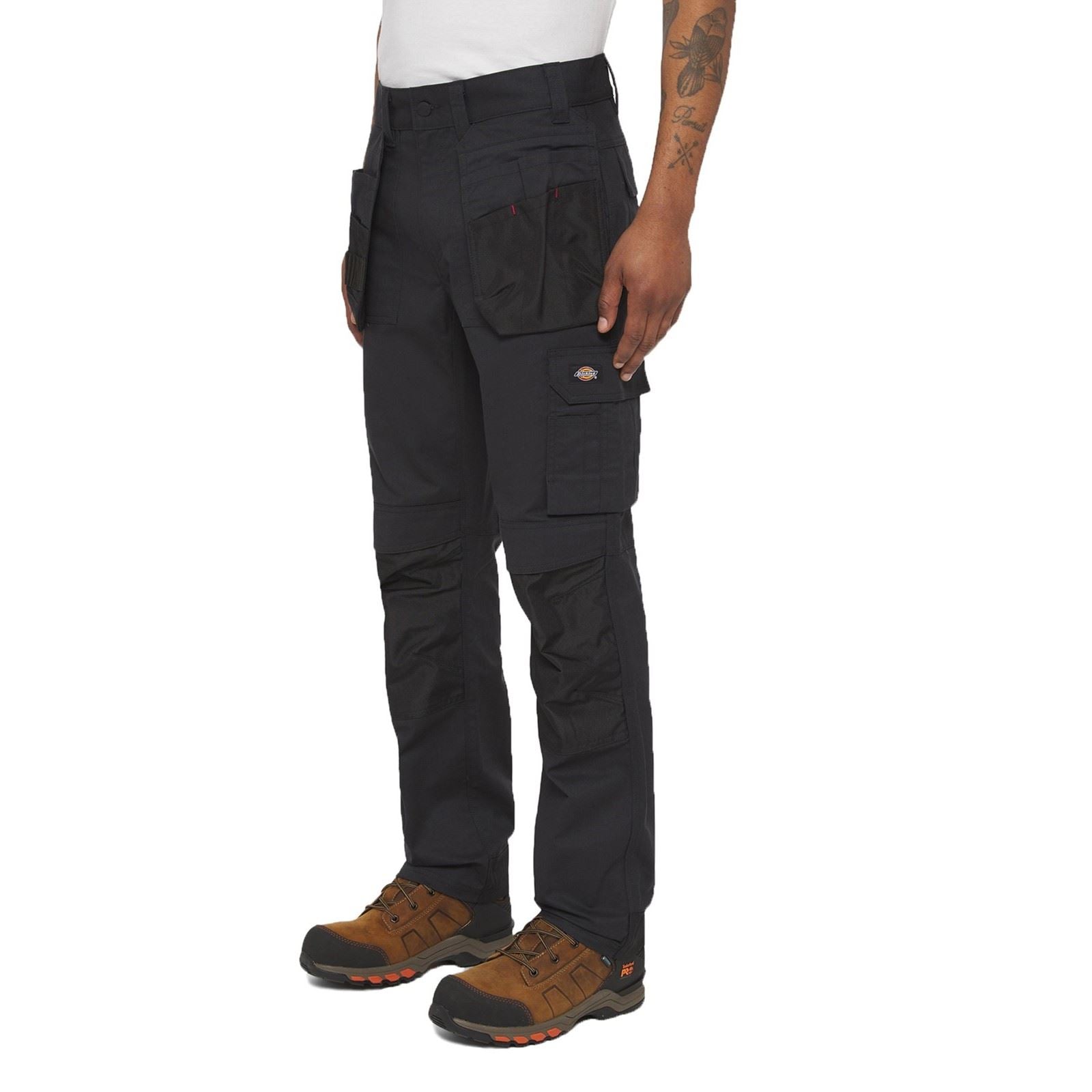 Dickies Multi Pocket Utility Synthetic Men's Black Work Trousers
