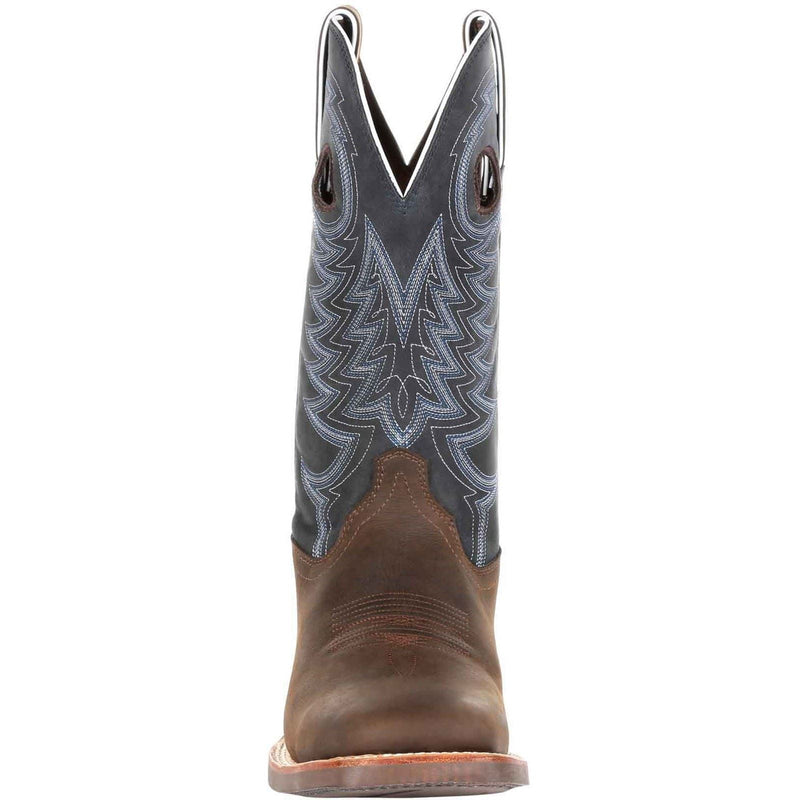 Durango Rebel Pro Leather Men's Belgian Brown/Denim Blue Boots