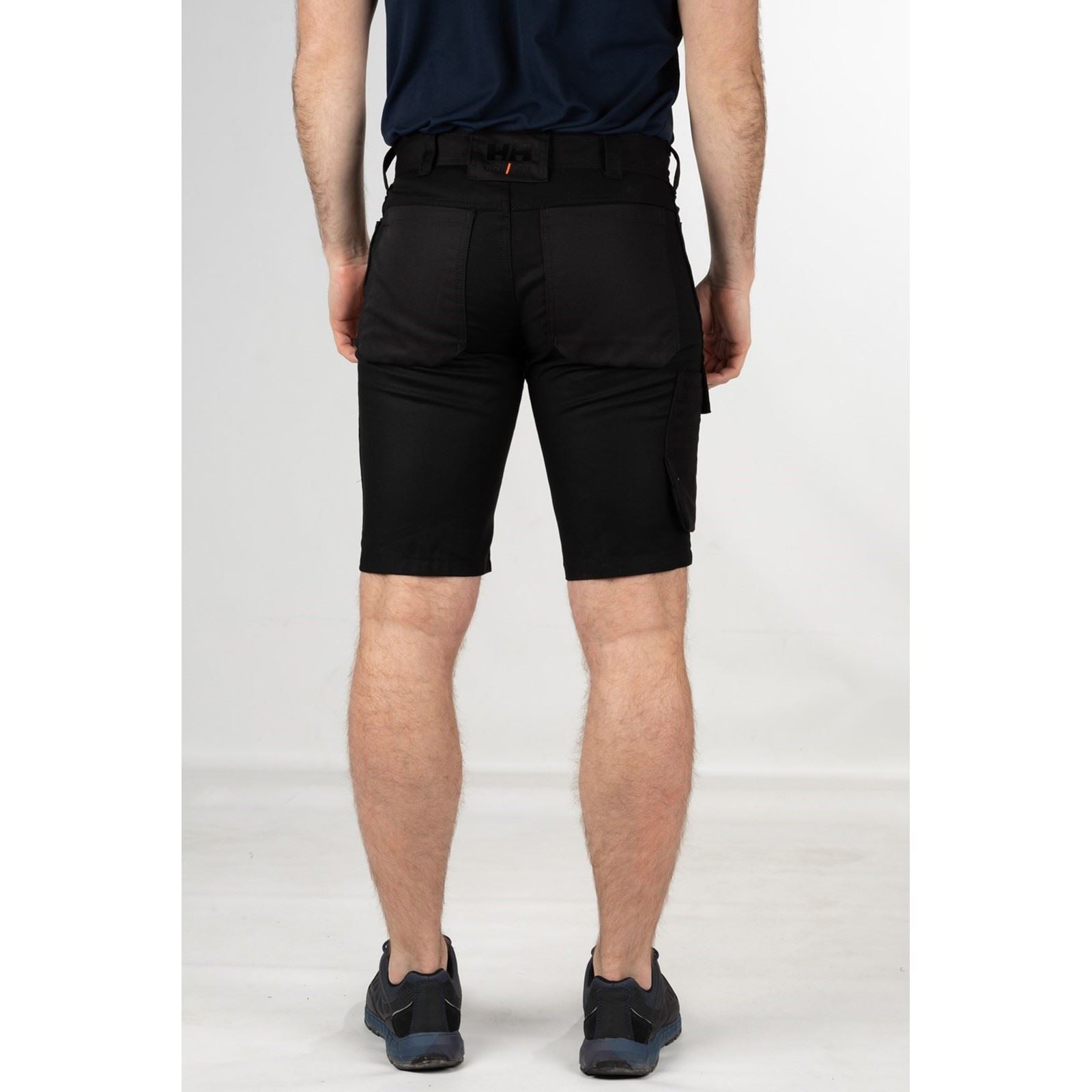 Helly Hansen Workwear Oxford Service Cotton Men's Black Knee-Length Shorts