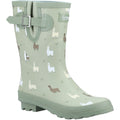 Cotswold Farmyard Mid Rubber Alpaca Wellington Boots