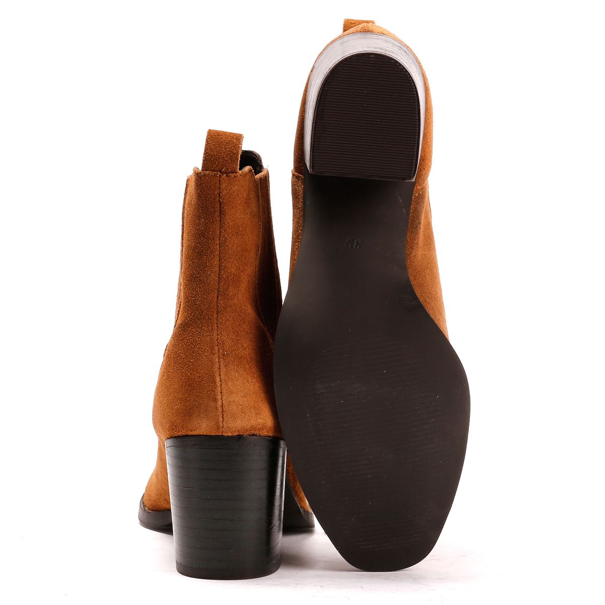 Osprey London The Naples Suede Women's Tan Boots