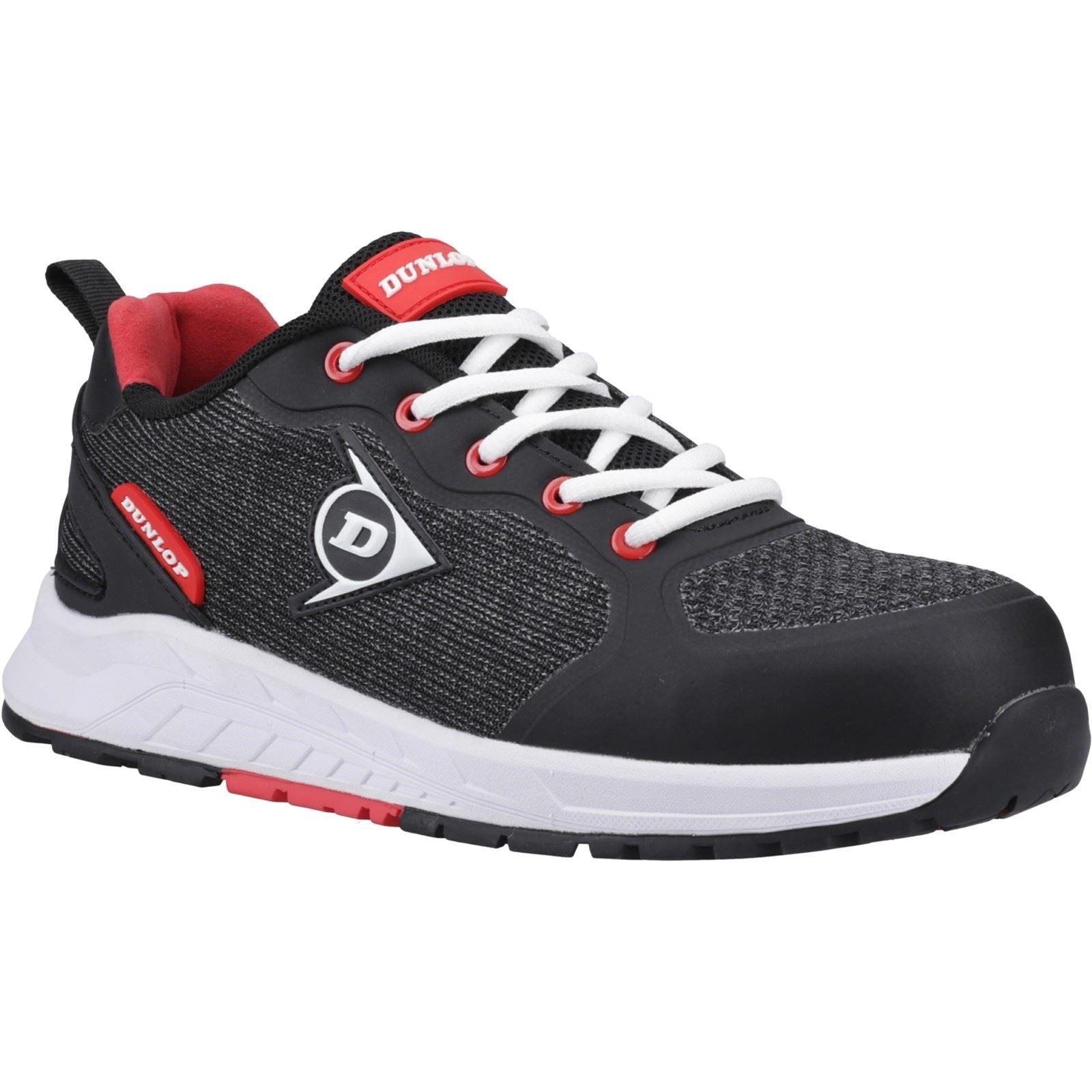 Dunlop T-Max Textile Men's Black/Red Safety Trainers