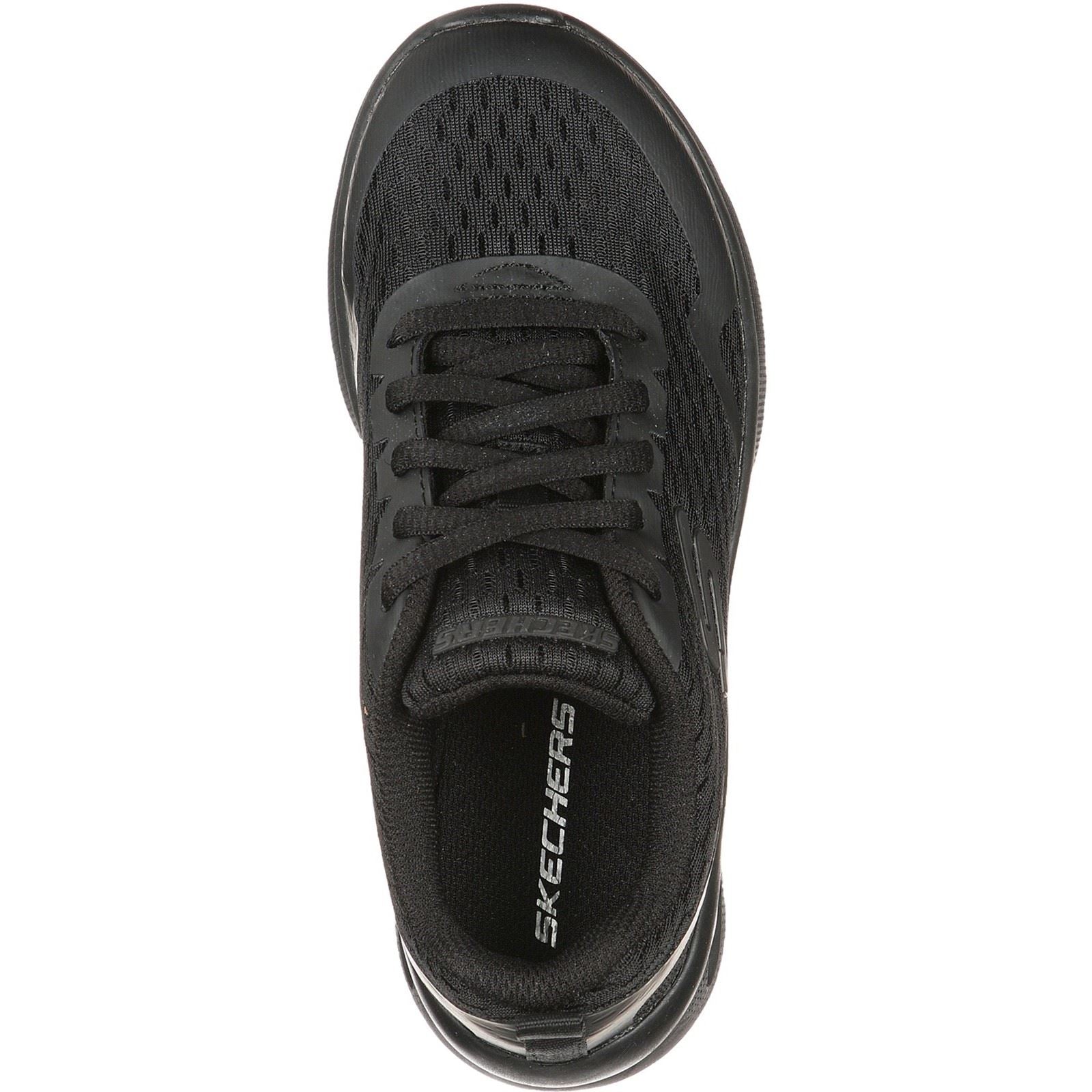 Skechers Microspec Max Synthetic Boys's Black Textile & Trim Trainers