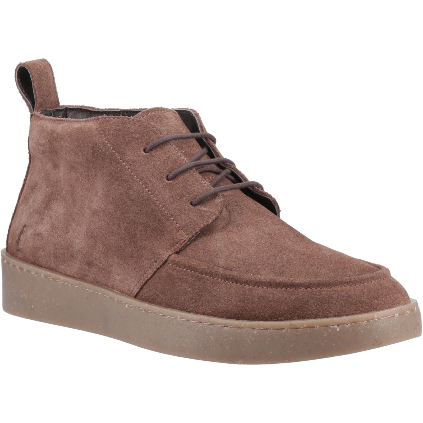 Hush Puppies Rory Suede Men's Chocolate Ankle Boots