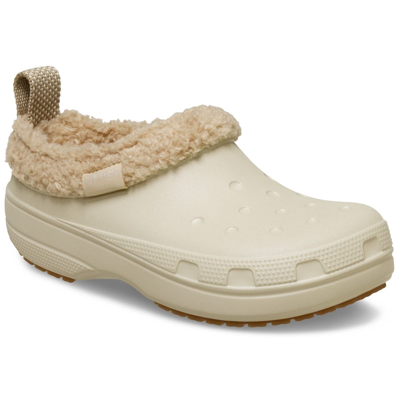 Crocs Classic Lined Shorty Thermoplastic Sandstone Slippers
