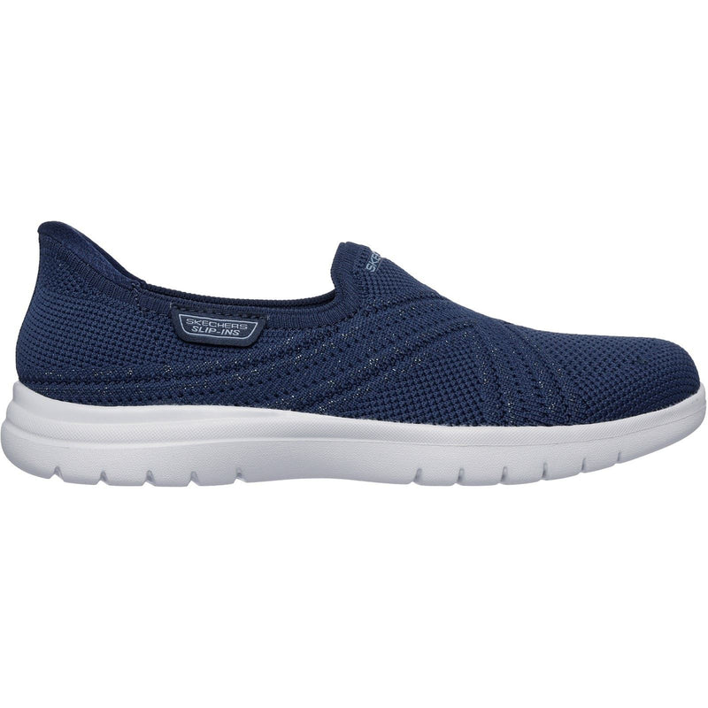 Skechers On-the-GO Flex Excellency Textile Women's Navy Trainers