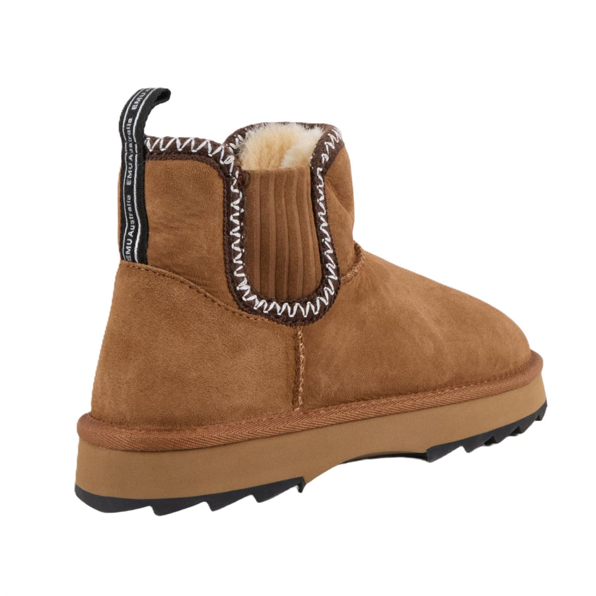Emu Australia Higgie Suede Women's Chestnut Boots