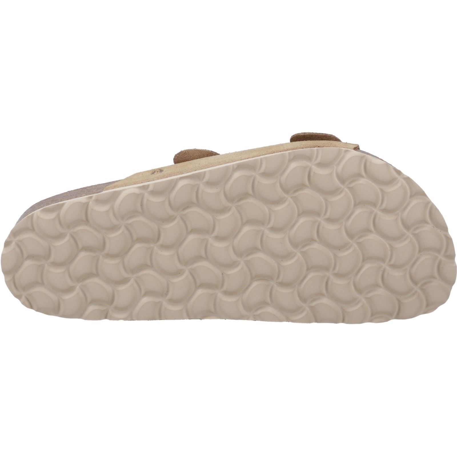 Hush Puppies Brixley Mule Suede Women's Taupe Standard Sandals