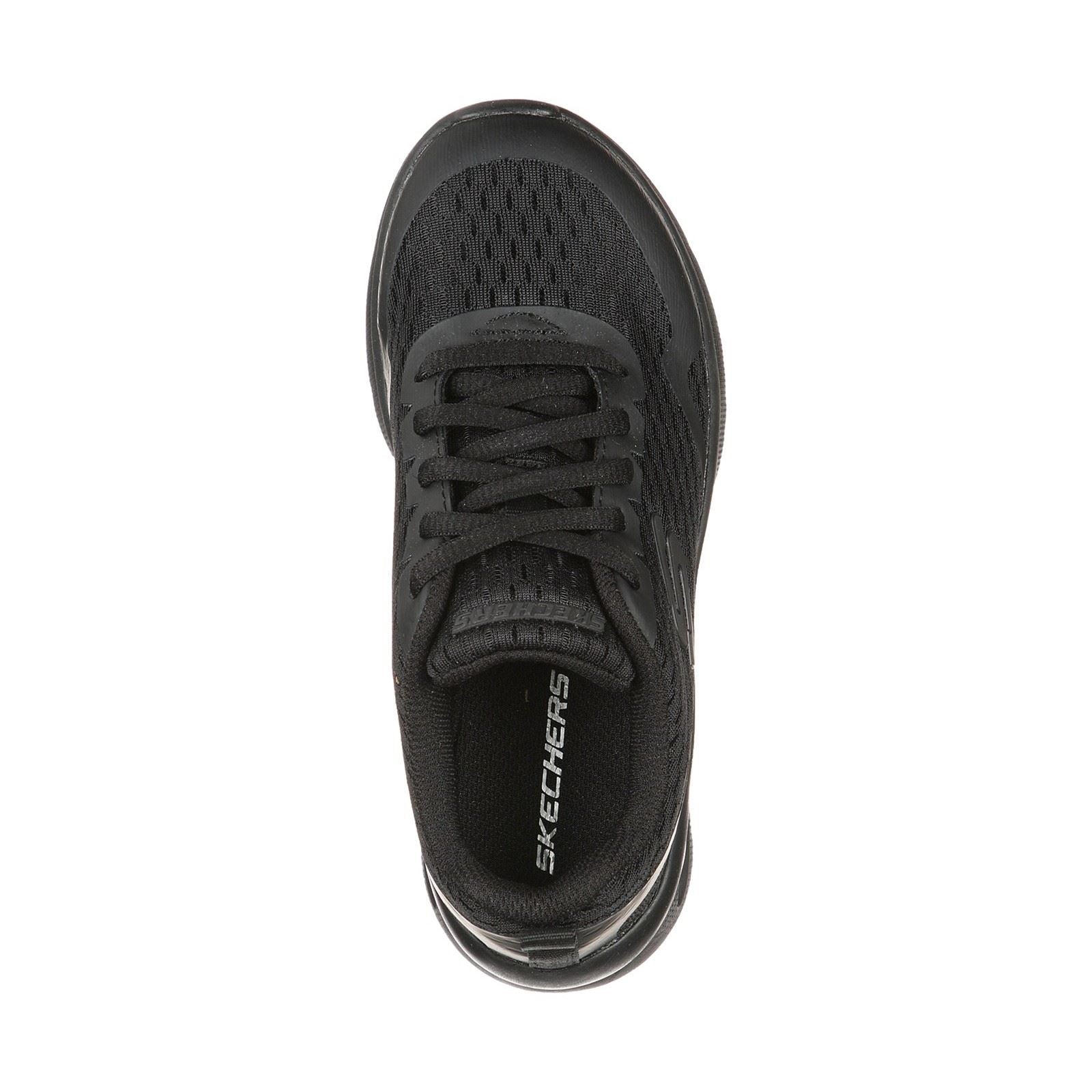 Skechers Microspec Max Synthetic Boys's Black Textile & Trim Trainers