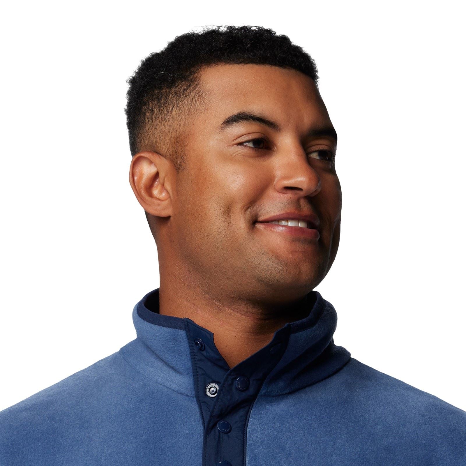 Columbia Steens Mountain Half Snap II Men's Blue Fleece Jacket