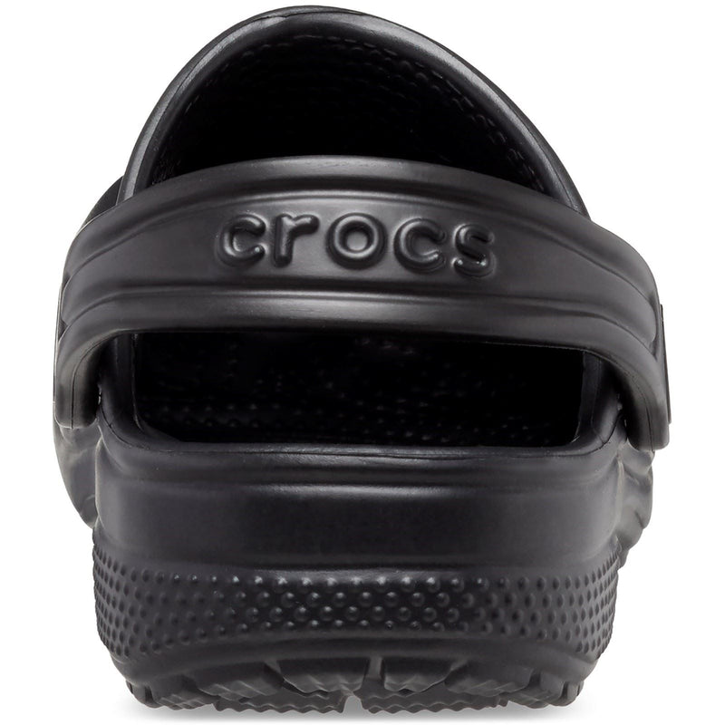 Crocs Kids' Classic Synthetic Black Clogs