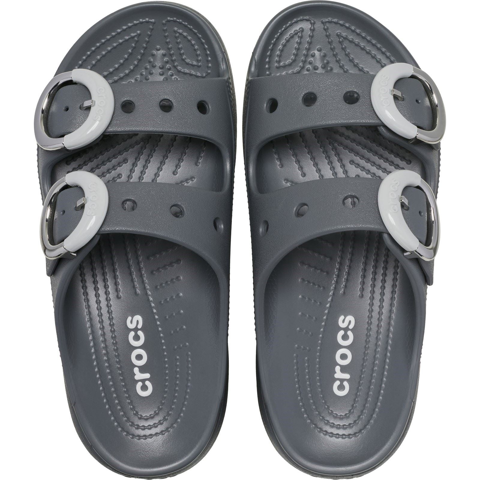 Crocs Saturday Platform Buckle EVA Women's Carbon Sandals