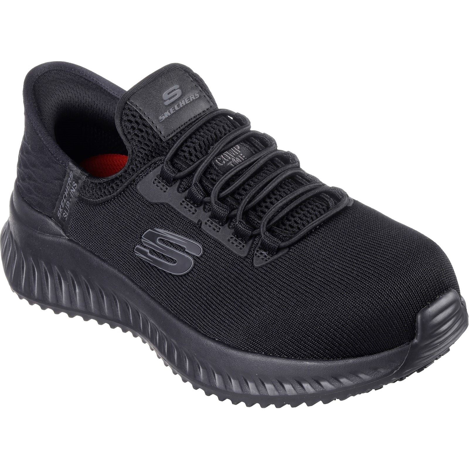 Skechers Workwear Tilido Ombray Mesh Women's Black Safety Trainers