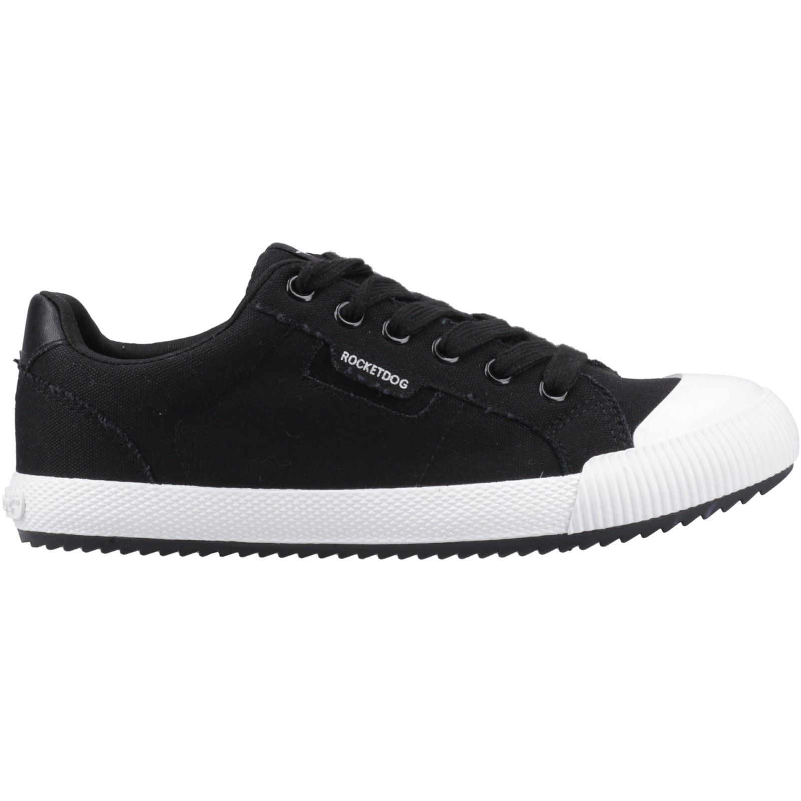 Rocket Dog Cheery Low Cotton Women's Black Trainers