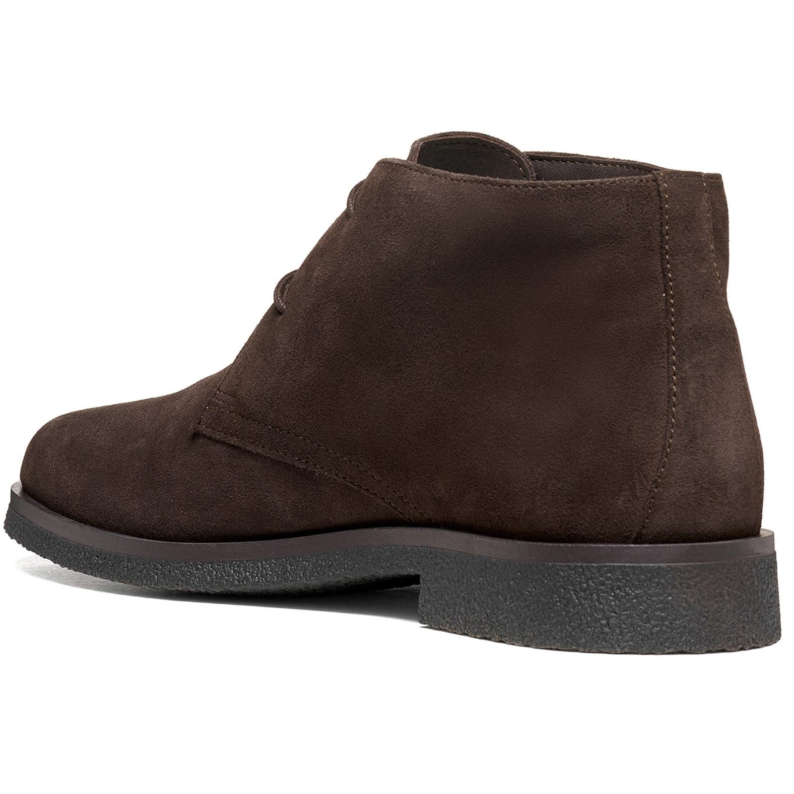 Geox U Claudio Leather Men's Chocolate/Brown Ankle Boots