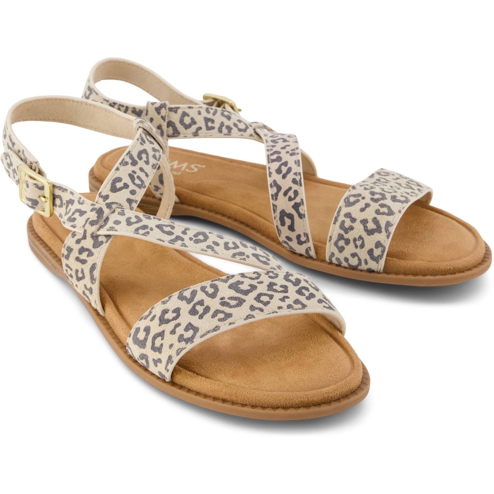TOMS Mar Leather Women's Oatmeal Sandals
