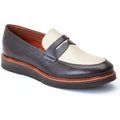 Base London Sid Leather Men's Brown/Beige Loafers