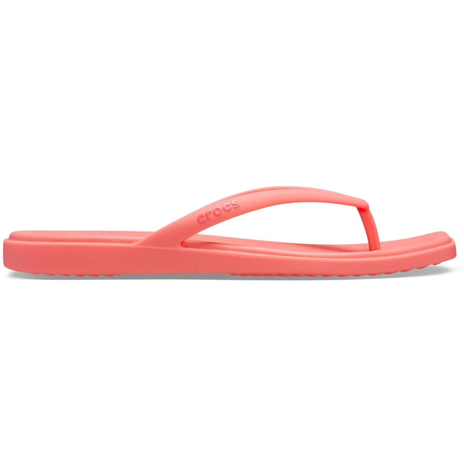 Crocs Miami Flip Thermoplastic Women's Guava Flip Flops