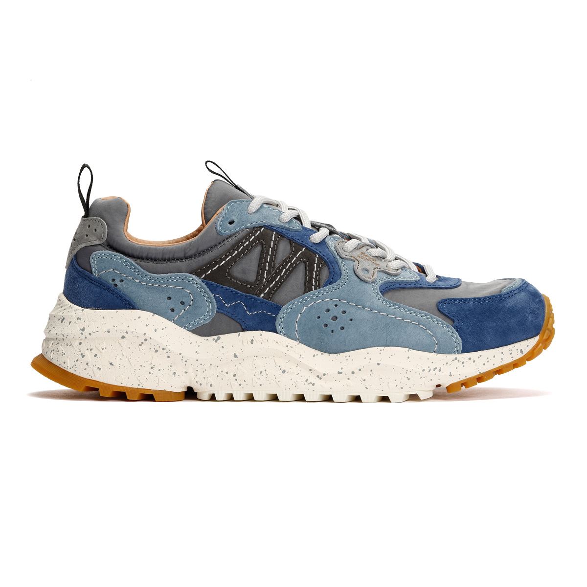 Flower Mountain Solin Men's Suede/Nylon Blue/Dark Blue Trainers