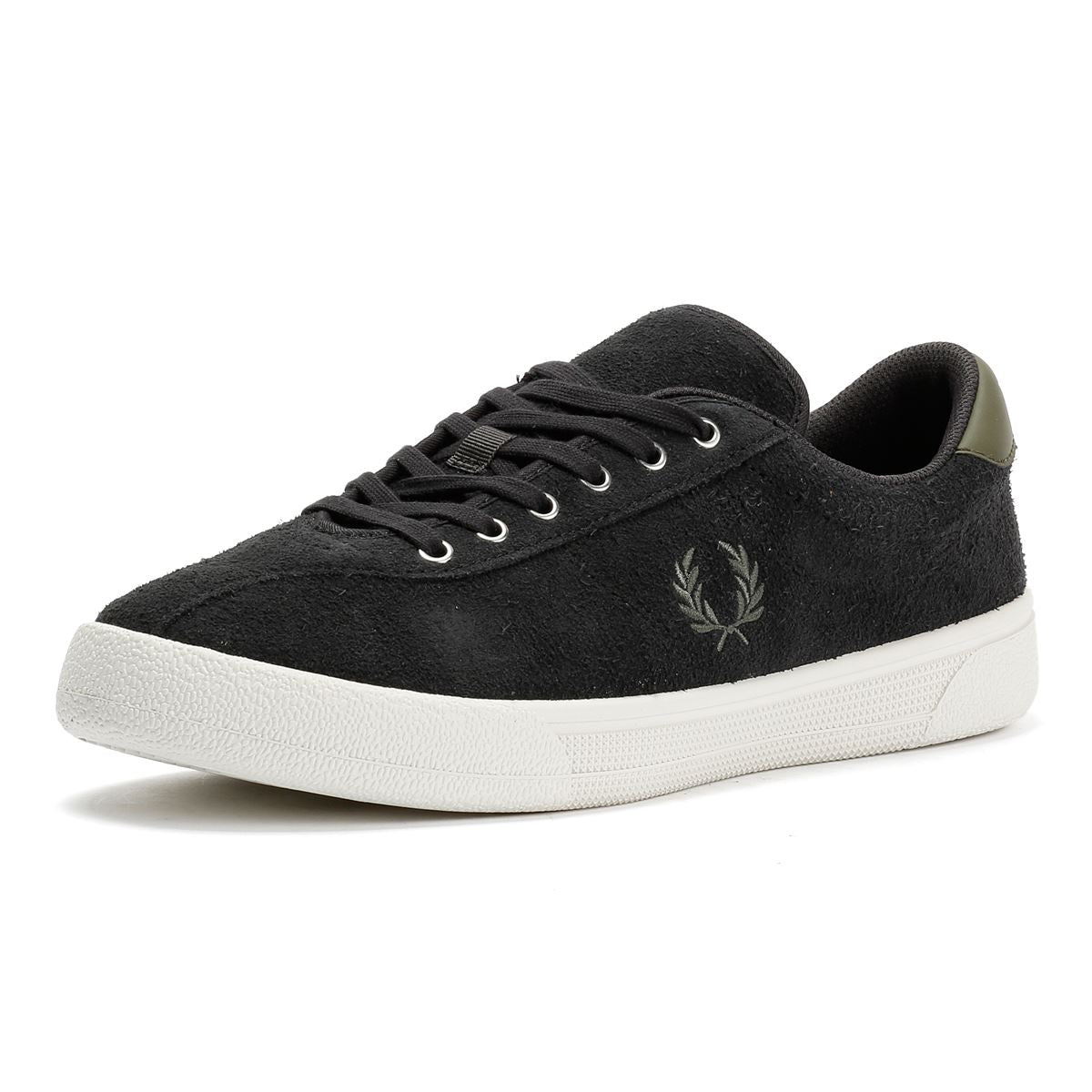 Fred Perry Tennis Shoe Suede Men's Anchor Grey Trainers