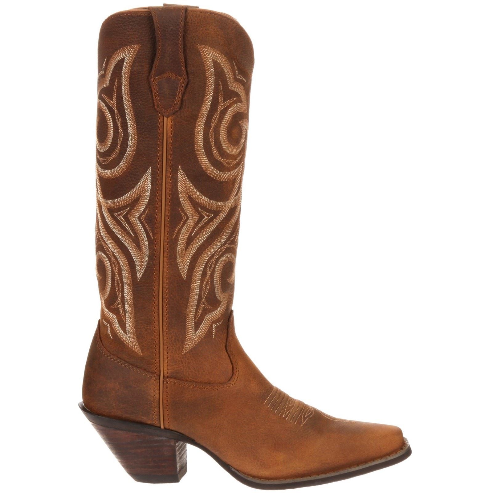 Durango Crush Leather Men's Distressed Cognac Boots