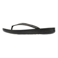 FitFlop Iqushion Sparkle Rubber Women's Black Flip Flops