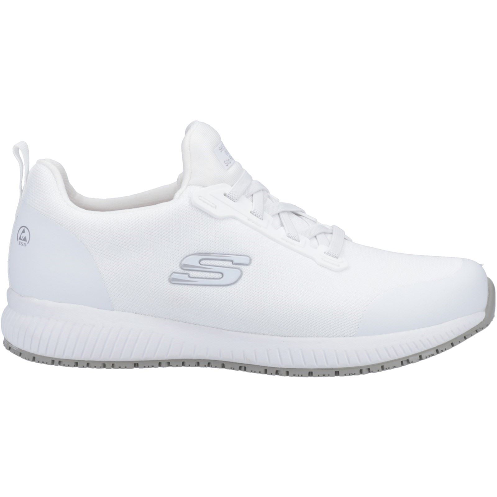 Skechers Workwear Squad SR Myton Textile Men's White Safety Trainers