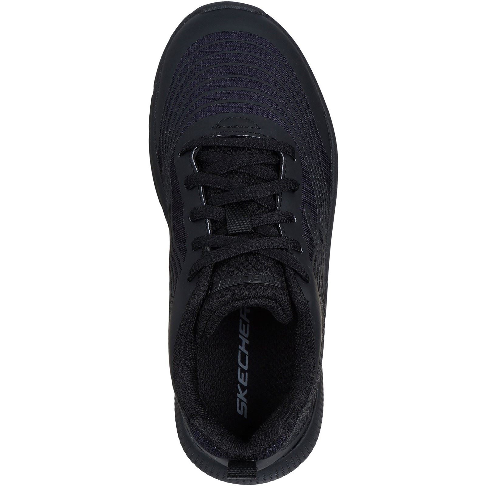 Skechers Microspec Advance Textile Girls's Black Trainers