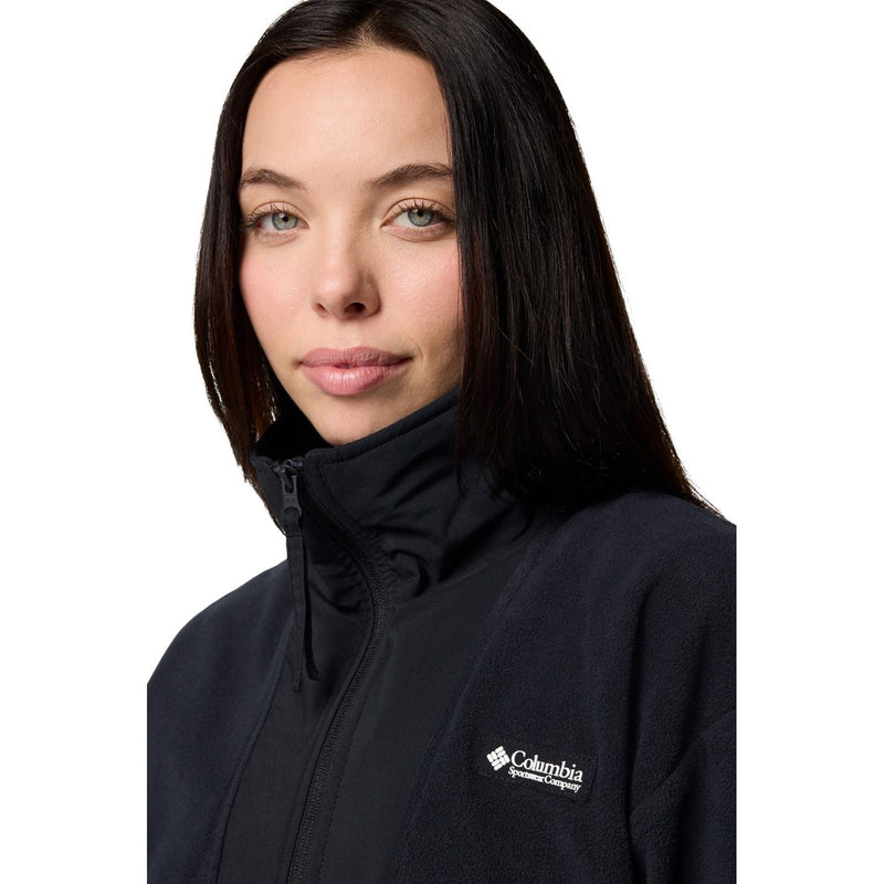 Columbia Sequoia Grove 1/2 Zip Fleece Polyester Women's Black Pullover