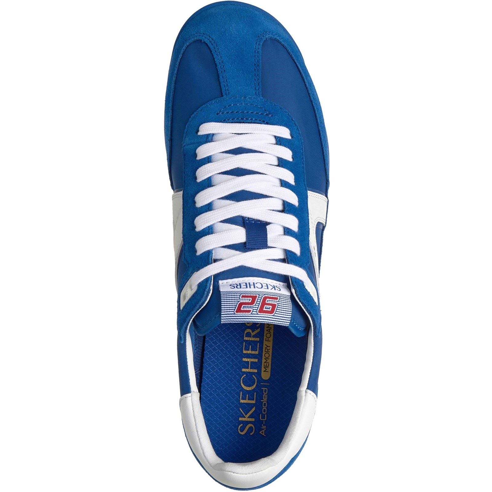 Skechers SKX 92 Spective Leather Men's Blue/Multi Trainers