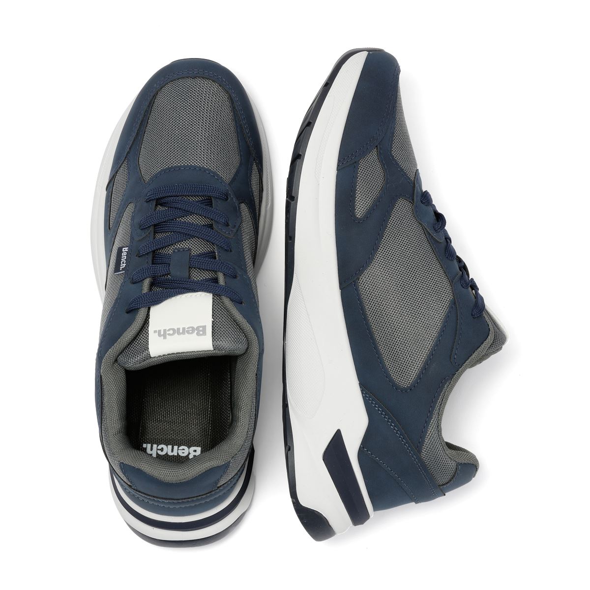 Bench Derker Men's Navy/Grey Trainers