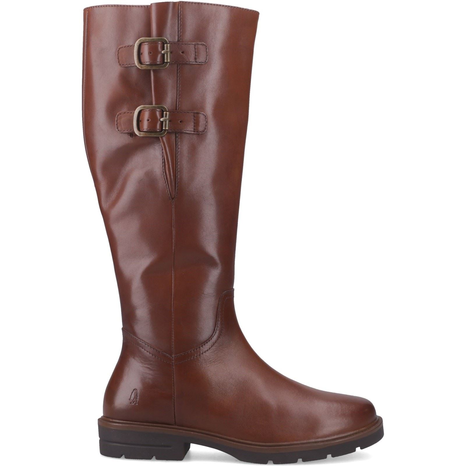 Hush Puppies Tallulah Leather Women's Tan Boots