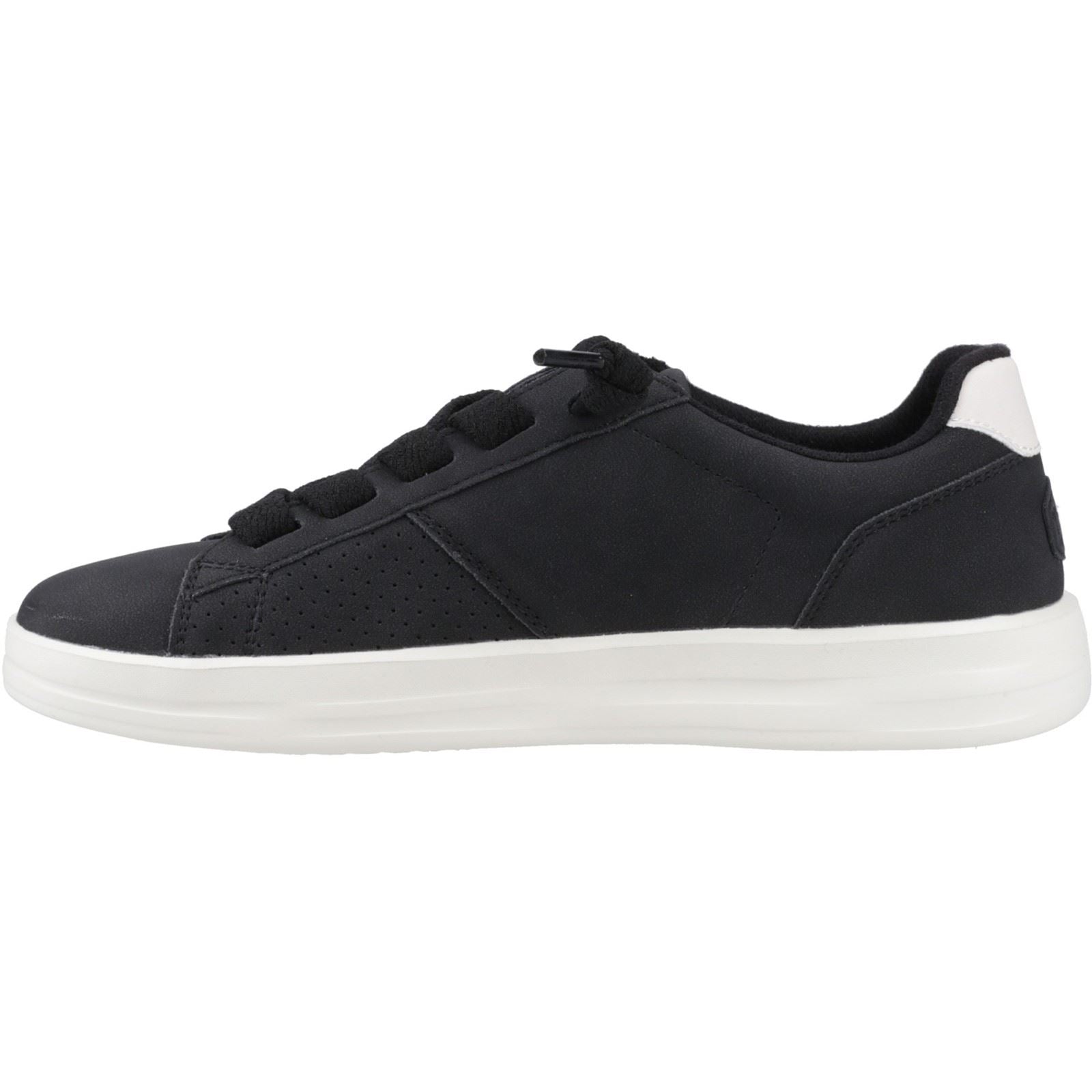 HEYDUDE Karina Duo Classic Synthetic Women's Black Trainers