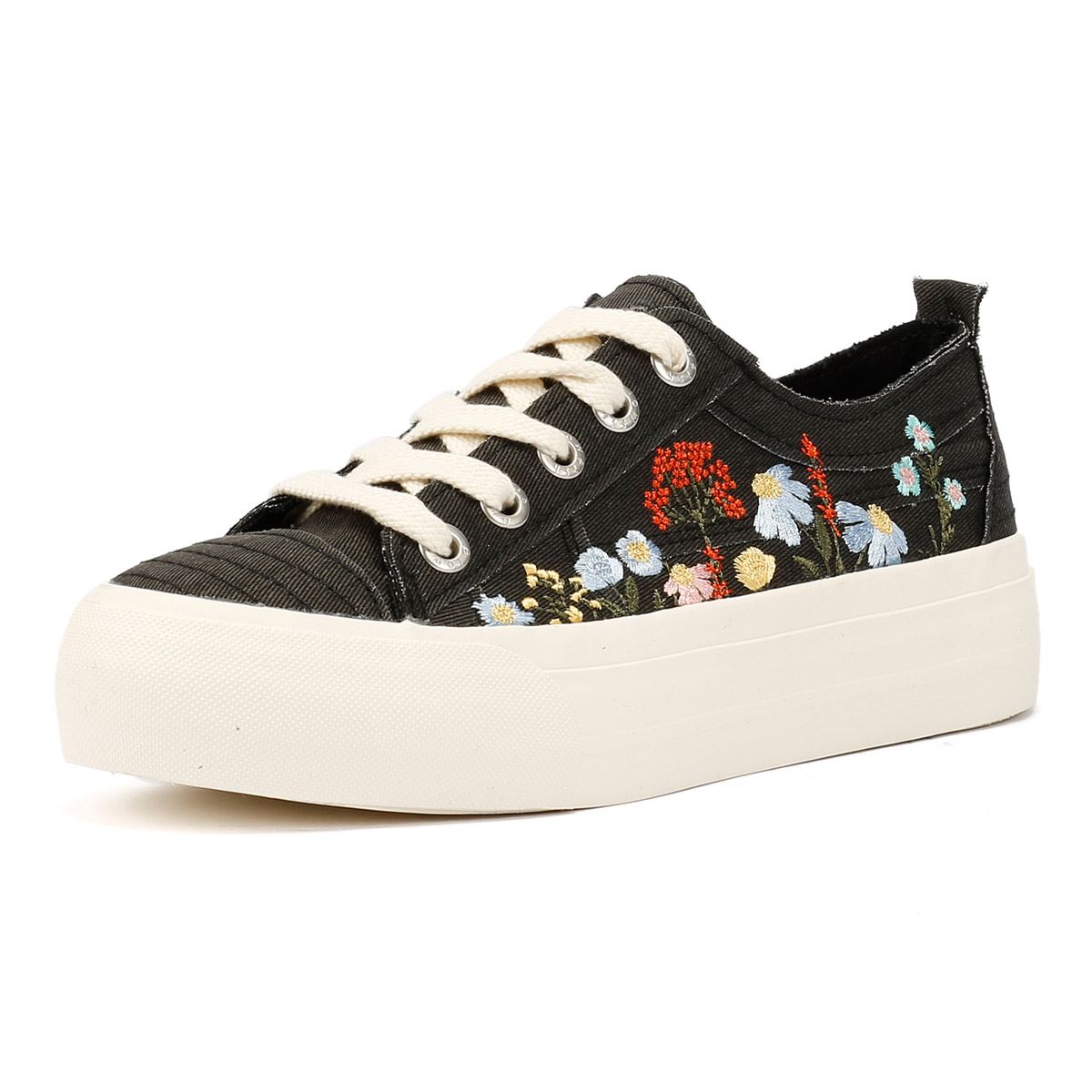 Blowfish Malibu Sadie Sun Women's Black/Floral Trainers