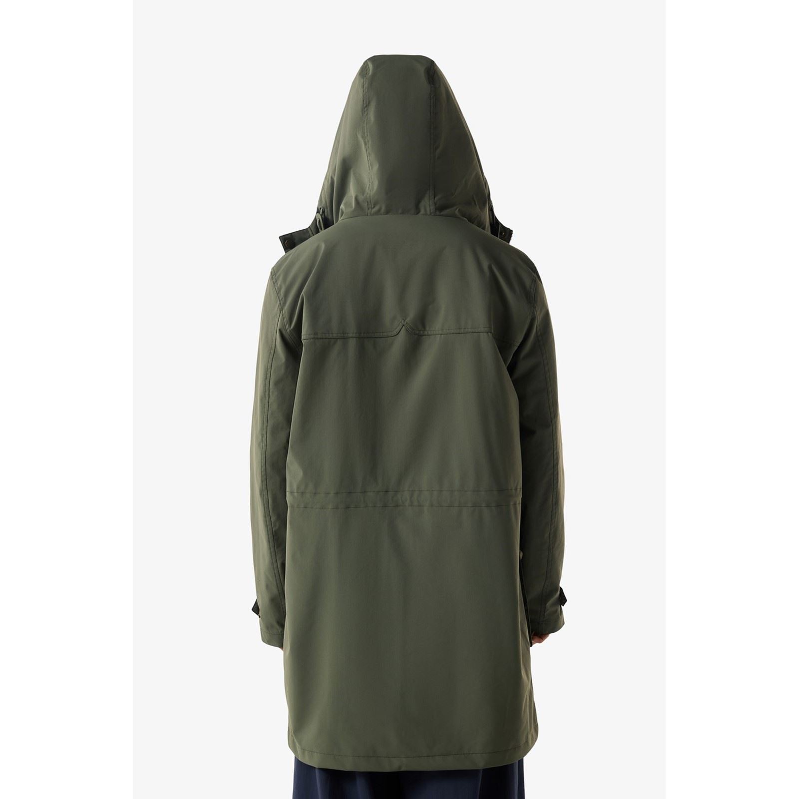 Hunter Lightweight Waterproof Men's Green Rain Parkas