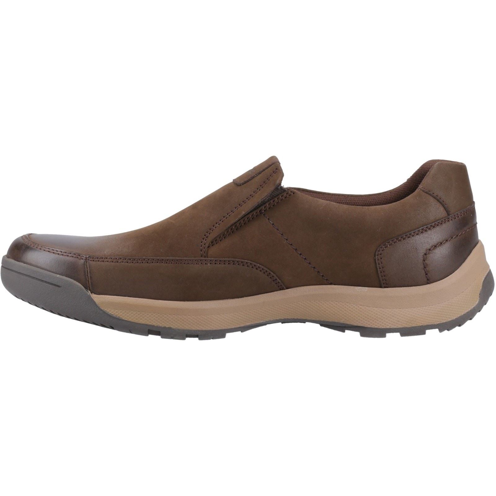 Hush Puppies Vaun Leather Men's Brown Loafers