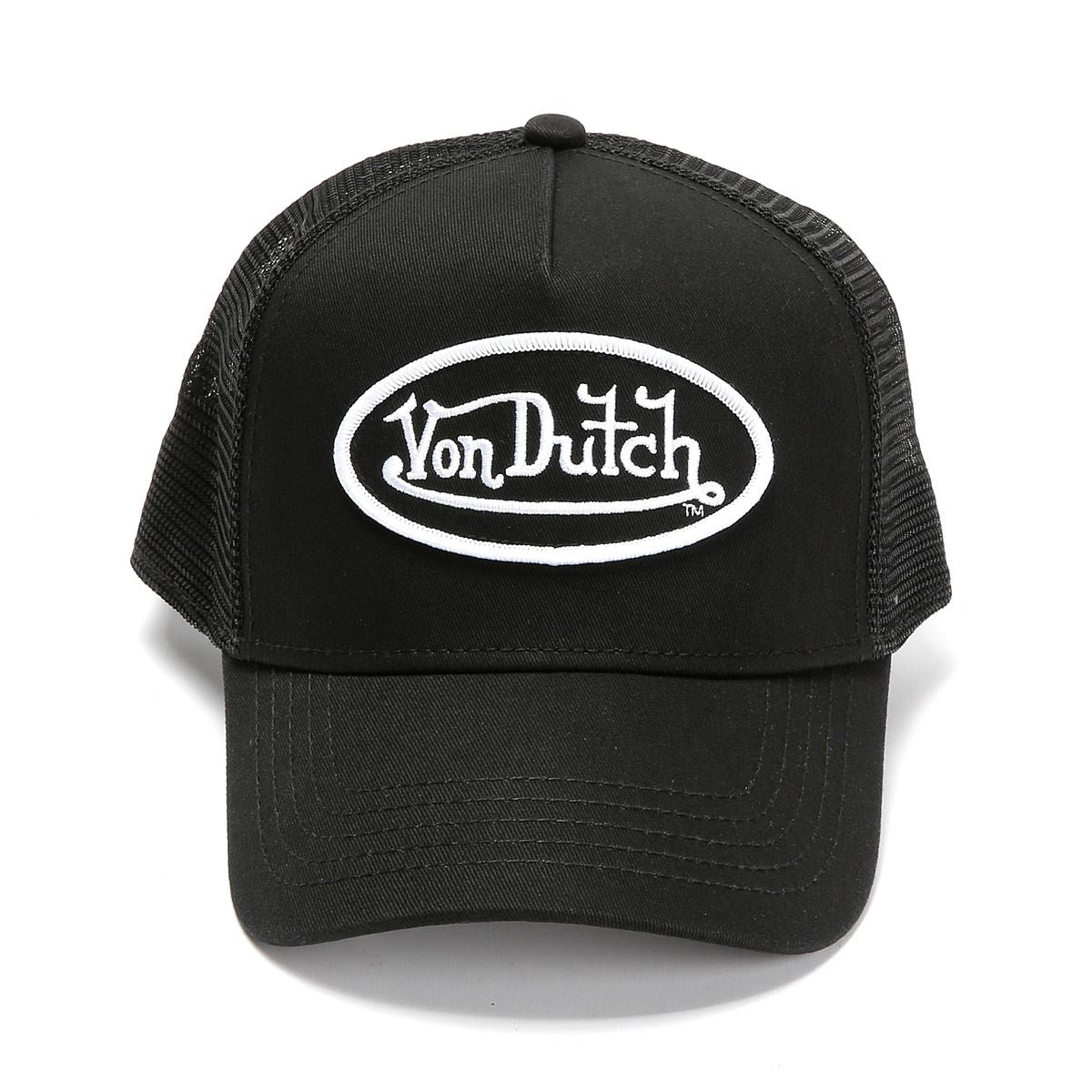 Von Dutch Staple Trucker Black/Green Caps