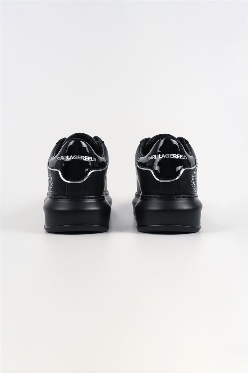 Karl Lagerfeld Kapri Konstellation Leather Women's Black/Silver Trainers