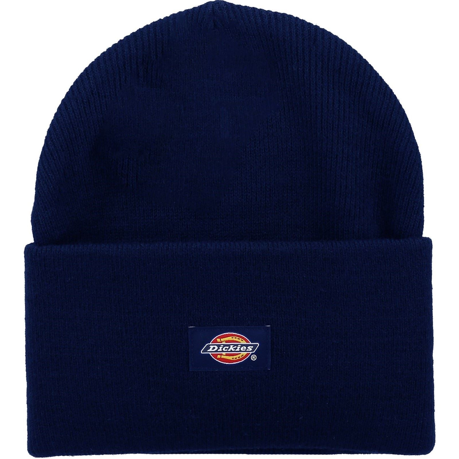 Dickies Acrylic Cuffed Blue Beanie Hat