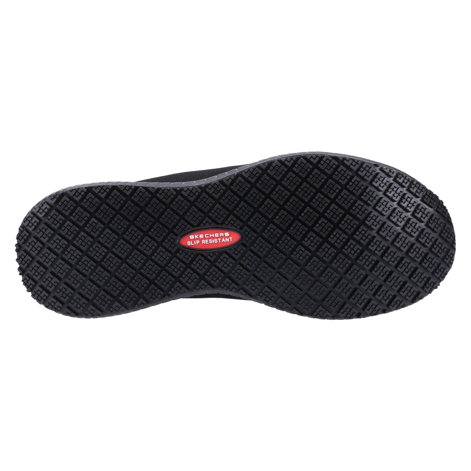 Skechers Workwear Squad Sr Wide Textile Women's Black Safety Trainers