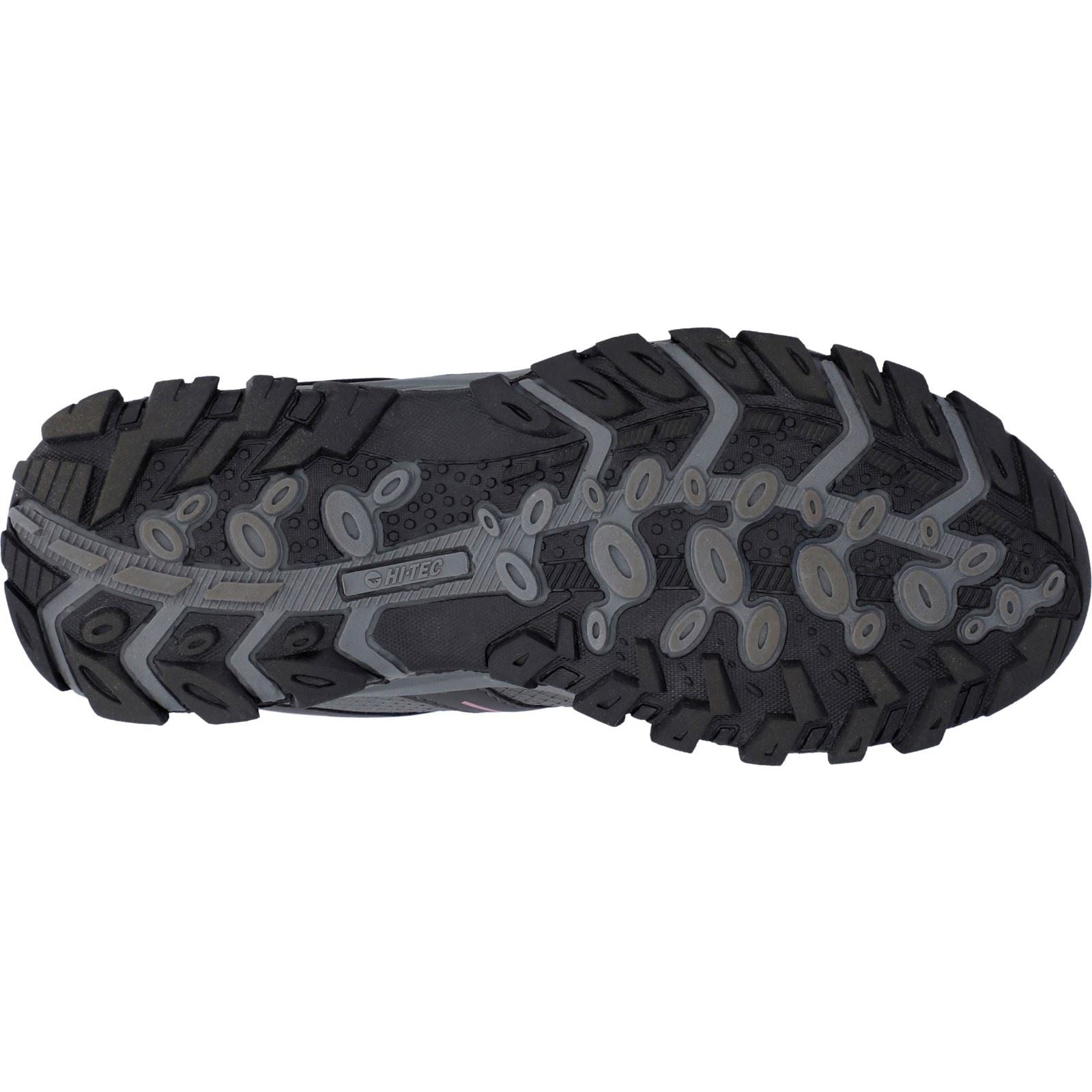 Hi-Tec Maine Synthetic Women's Steel Grey Charcoal Hiking Boots
